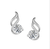 Boucles d'oreilles à tiges fixes
