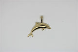 Dolphin gold pendant