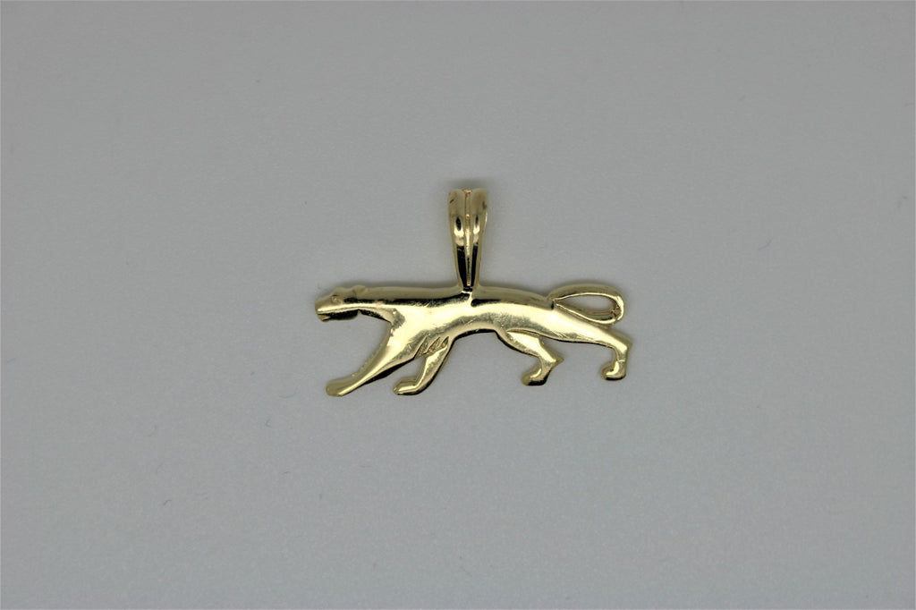 Panther gold pendant