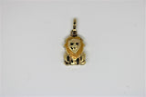 Lion gold pendant