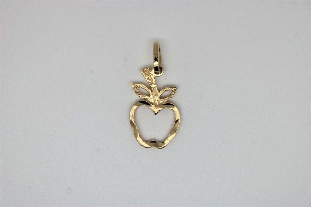 Apple gold pendant