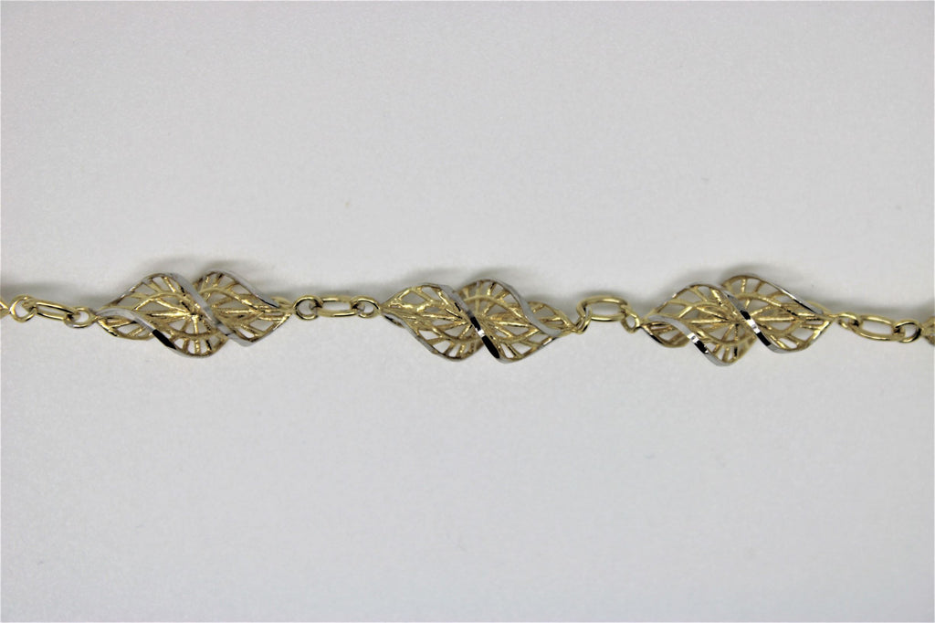 2-tone gold bracelet