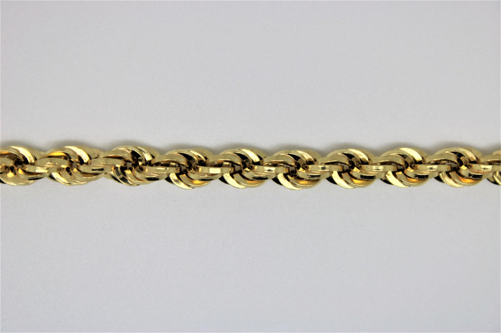 Twist gold bracelet
