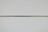 Square style white gold bracelet