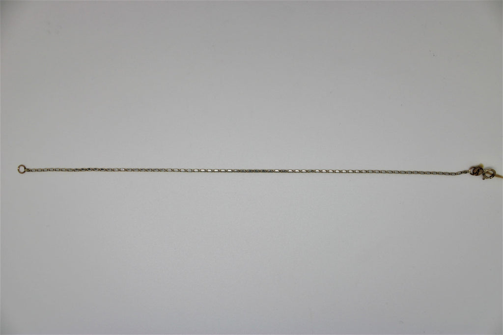 2-tone mirror gold bracelet