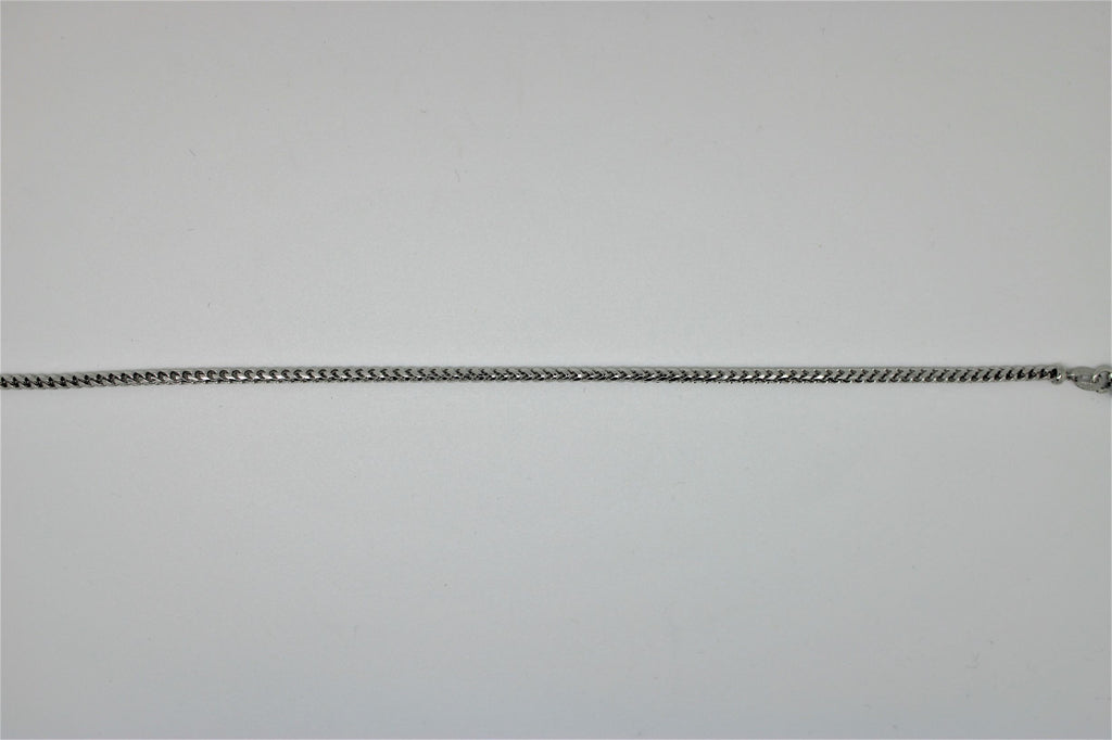 Franco white gold bracelet