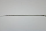 Franco white gold bracelet