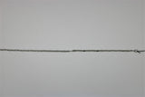 White gold mirror bracelet