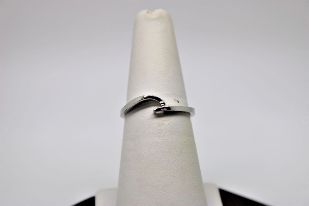 2-tone engagement ring and bangle set (diamond)