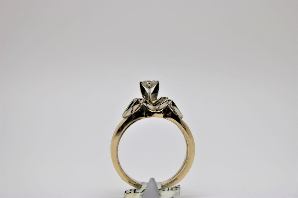 Engagement ring and bangle set (diamond)