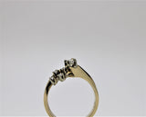 Engagement ring and bangle set (diamonds)