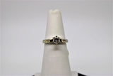 Engagement ring and bangle set