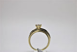 Engagement ring and bangle set