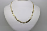 Gold curb chain