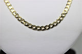 Gold curb chain