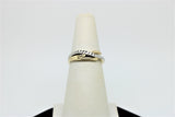 2 tone gold ring