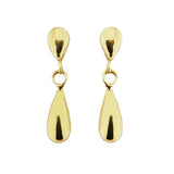 Boucles d'oreilles pendantes en or