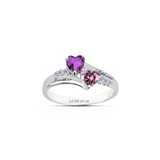Love heart ring