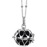 Collier avec boule pour parfum