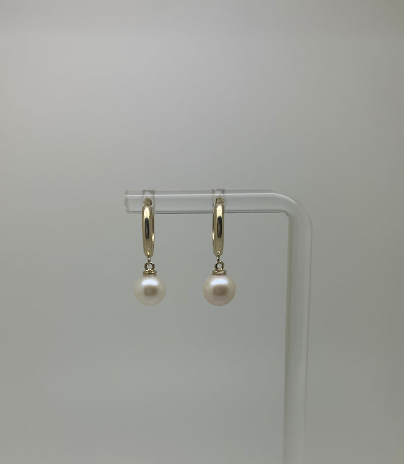 Boucles d'oreilles avec perles