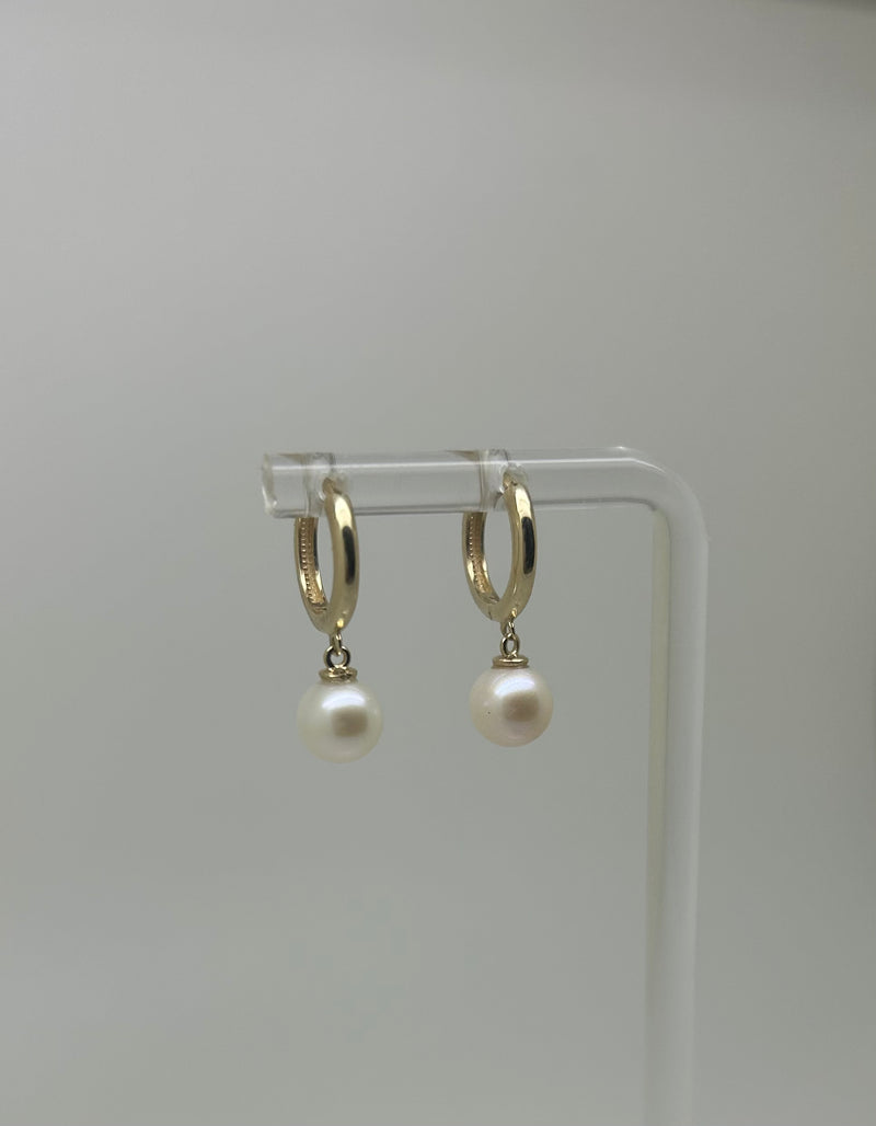 Boucles d'oreilles avec perles