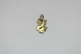 Gold bird pendant