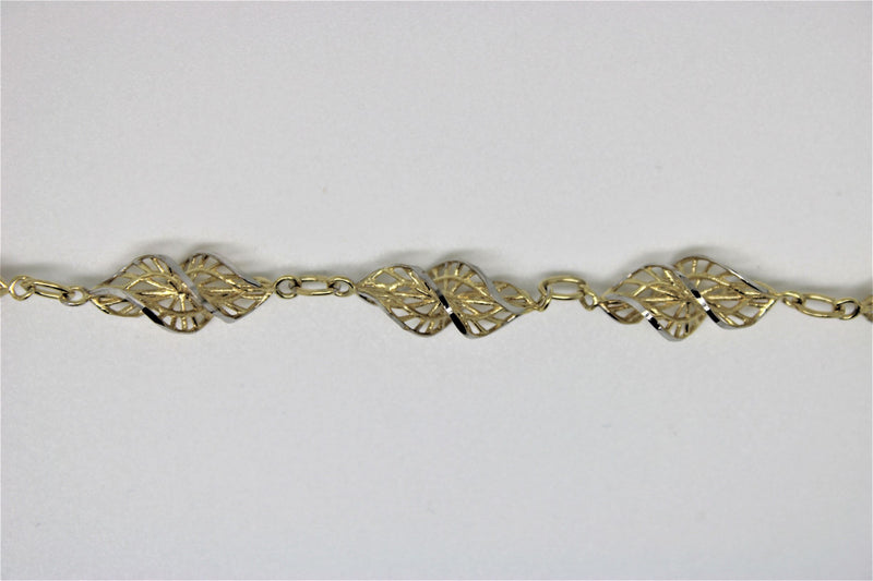 2-tone gold bracelet