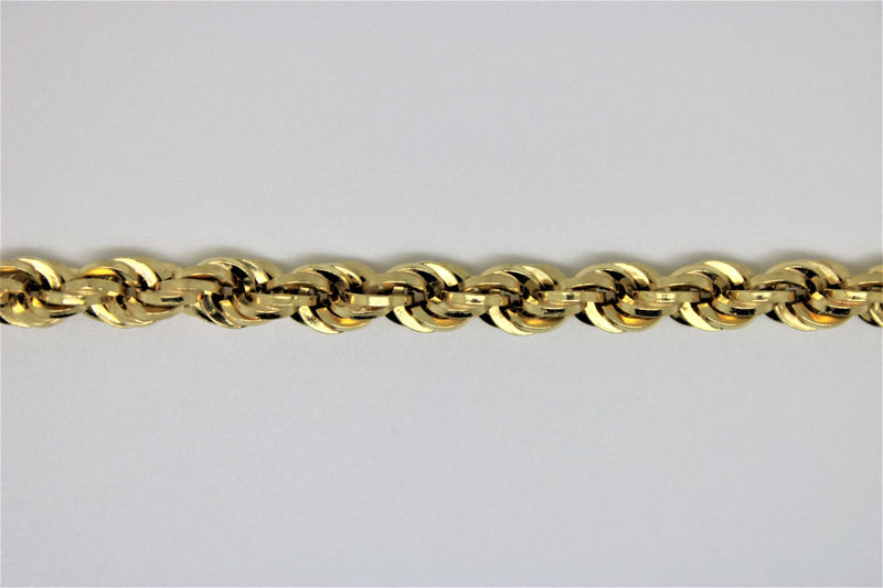 Twist gold bracelet