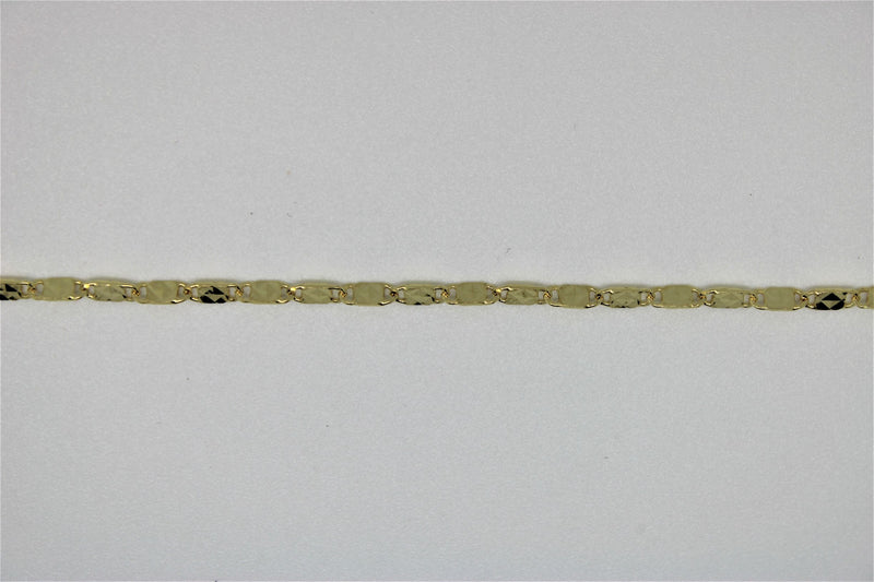 Mirror gold bracelet