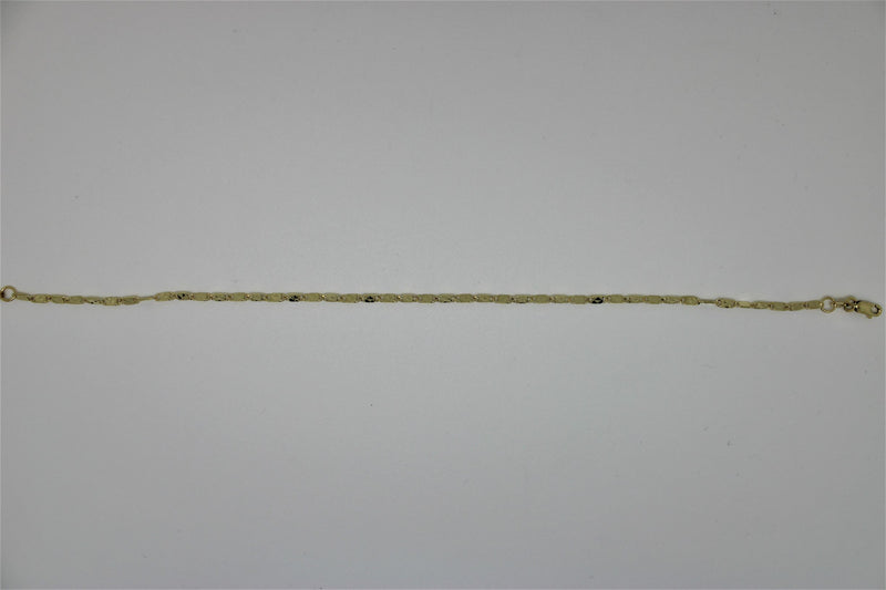 Mirror gold bracelet