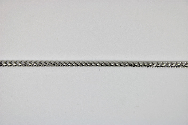 Franco white gold bracelet