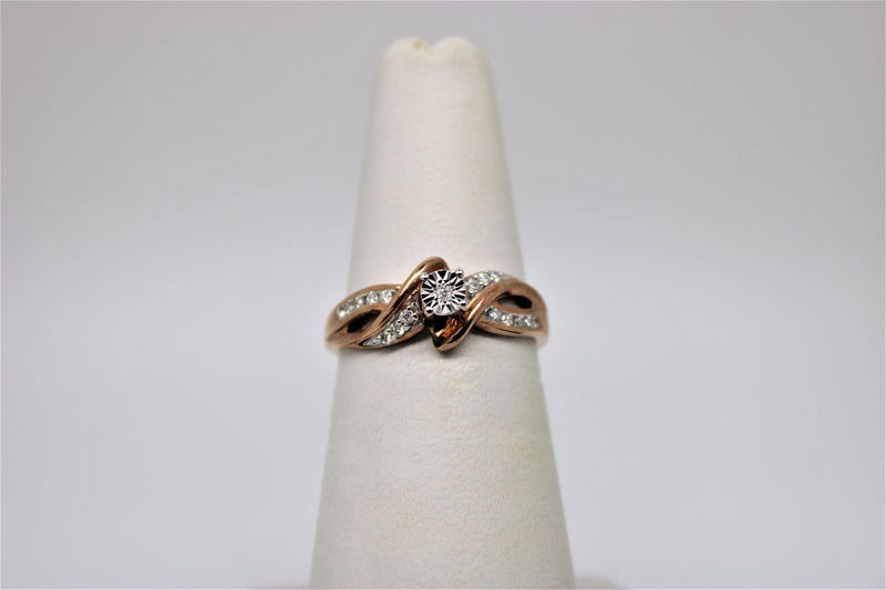 Solitaire Rose Gold Engagement Ring