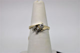 Engagement ring and bangle set (diamonds)