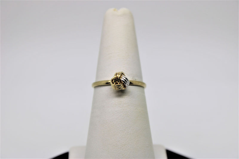 2 tone gold ring