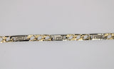 Versace 2-tone gold bracelet
