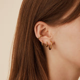 Stacks Plain Ear Cuff Earring