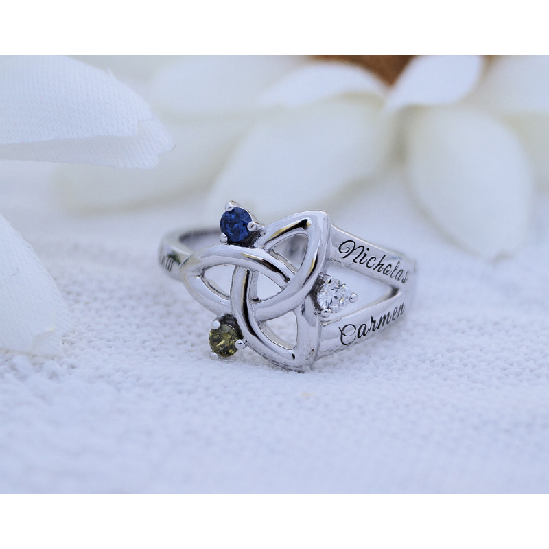 Celtic trio ring