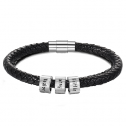 Unique leather bracelet Family-3